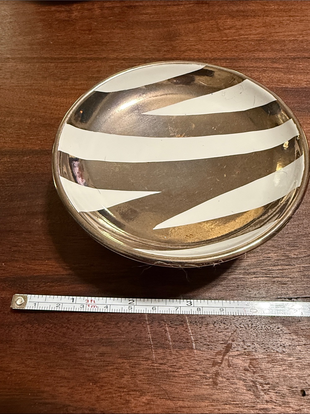 Waylande Gregory Round Decorative ceramic trinket dish
